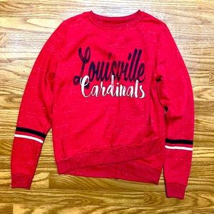 Louisville Cardinals Colosseum Women’s Sweatshirt size Small 💙